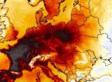 Mapa pogodowa Europy na dzień 13.07.2026. | Wygenerowana przez AI na podstawie prognoz pogody.