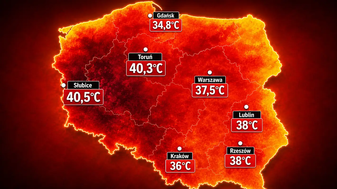 W zachodniej Europie już się zaczyna. Druga fala upałów zaleje Polskę 40 stopniami?