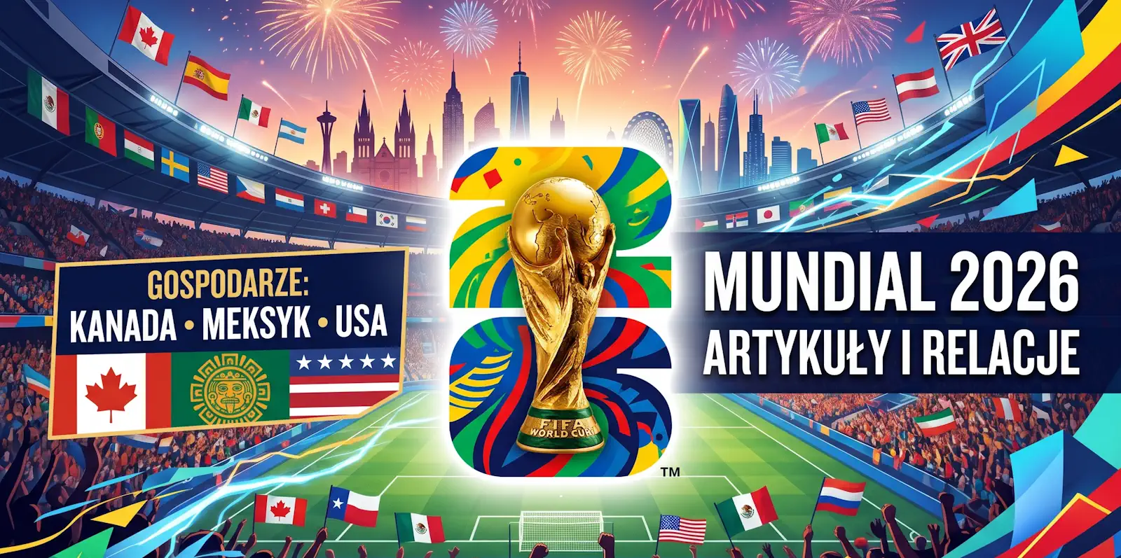 Wielkie piłkarskie święto startuje już dziś! Mundial z dawką egzotyki i 48 drużynami. Tego w historii piłki nożnej jeszcze nie było