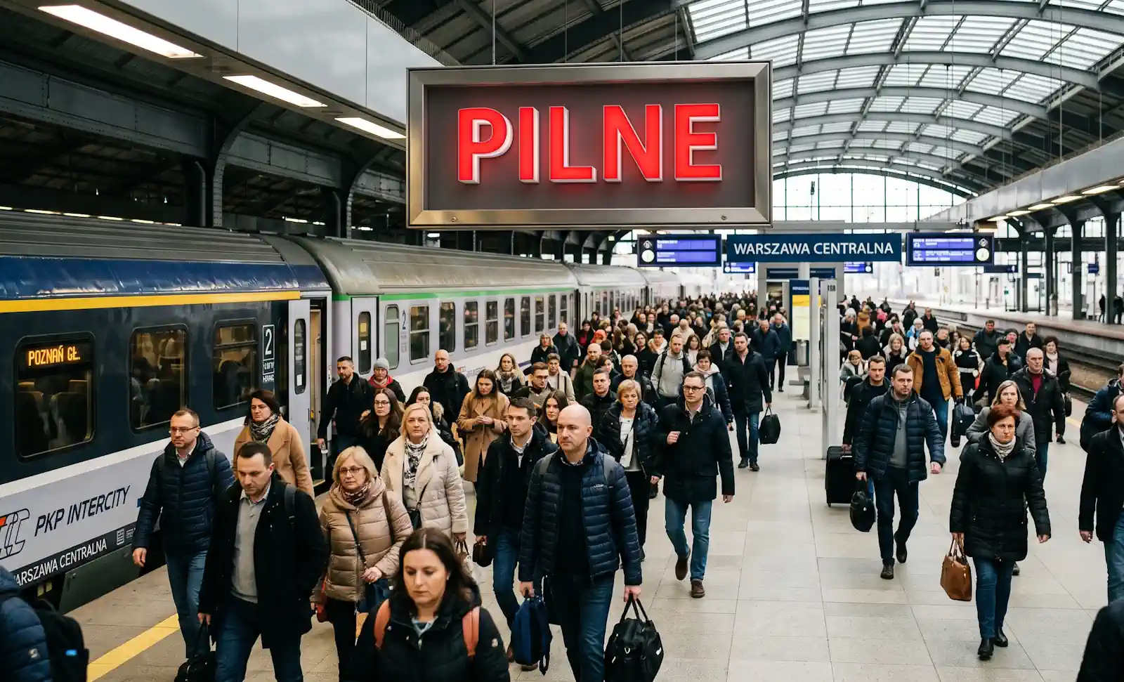 PILNE: Poważne utrudnienia na kolei. Pasażerowie jadący z Warszawy muszą liczyć się z wielogodzinnymi opóźnieniami