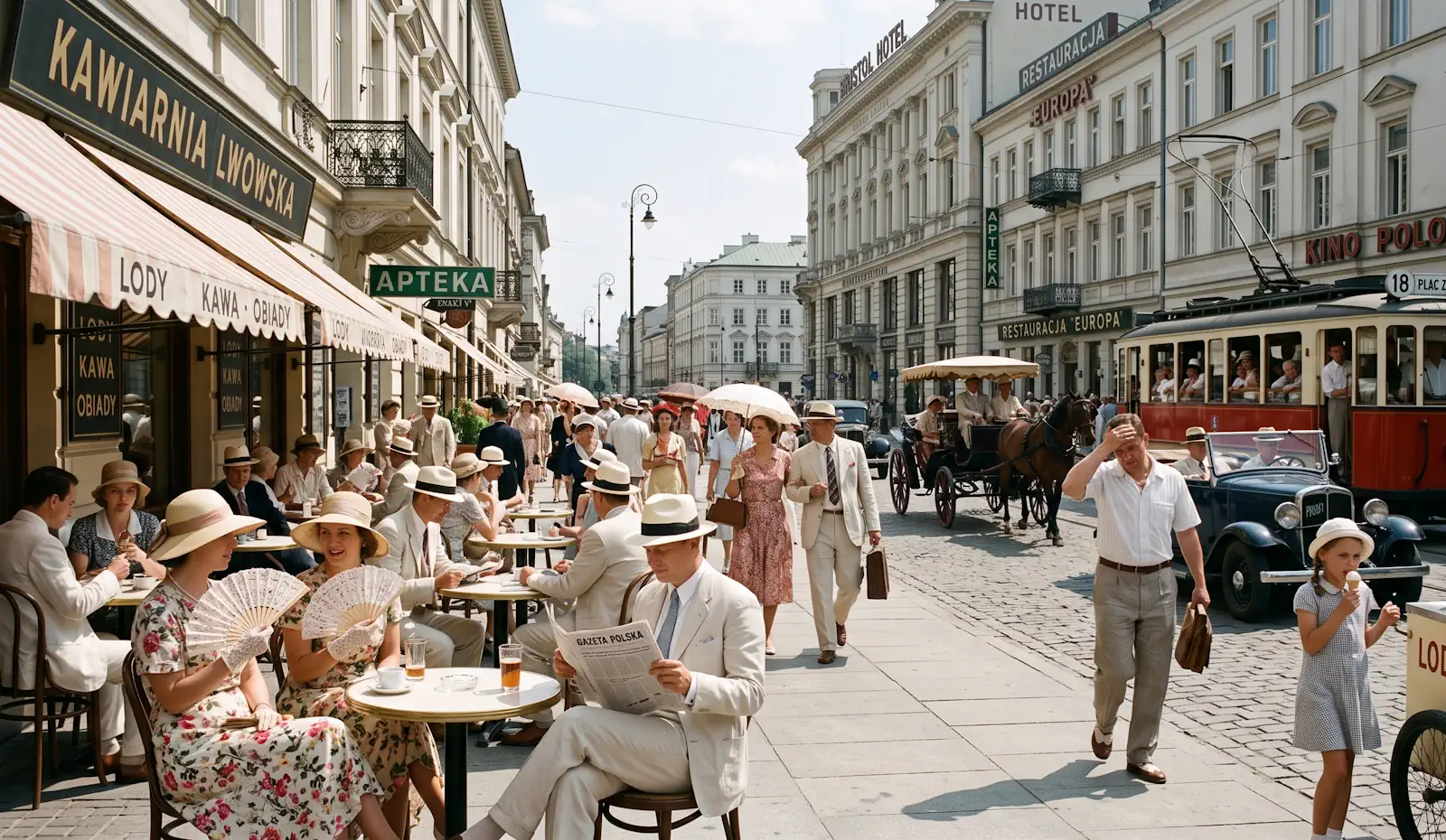 37,1 stopnia w Warszawie już w 1904 roku. Tak nasi przodkowie radzili sobie bez klimatyzacji