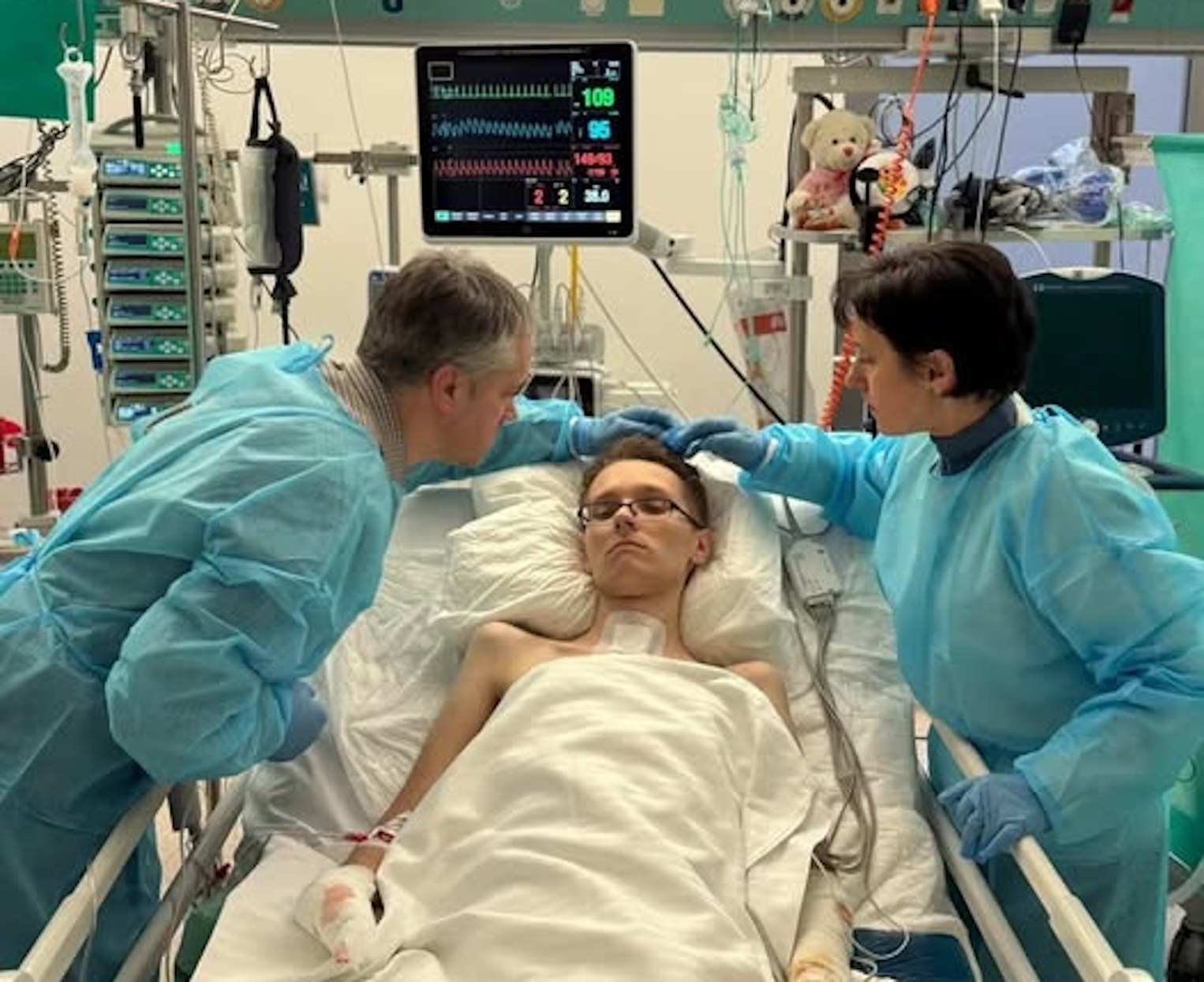 Koszmarny wypadek 17-letniego Dominika. Kierownik pociągu przyznał się do winy i poprosił o wybaczenie