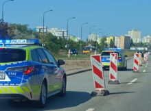 Radiowozy policyjne Fot. Grochów. Praga Południe