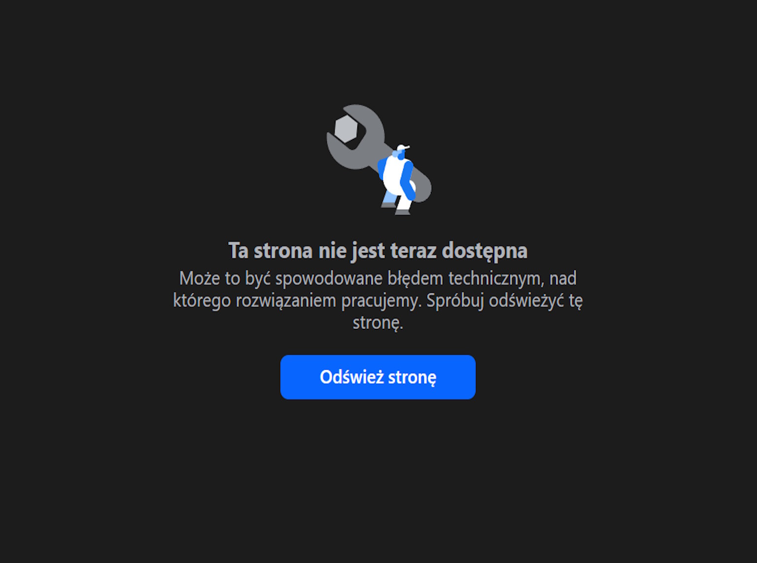 Awaria Facebooka. Użytkownicy zgłaszają problemy z dostępem do serwisu