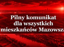 Pilny komunikat dla mieszkańców Warszawy Fot. Warszawa w Pigułce