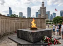 Wizualizacja Pomnika Rzezi Wołyńskiej - grafika poglądowa.