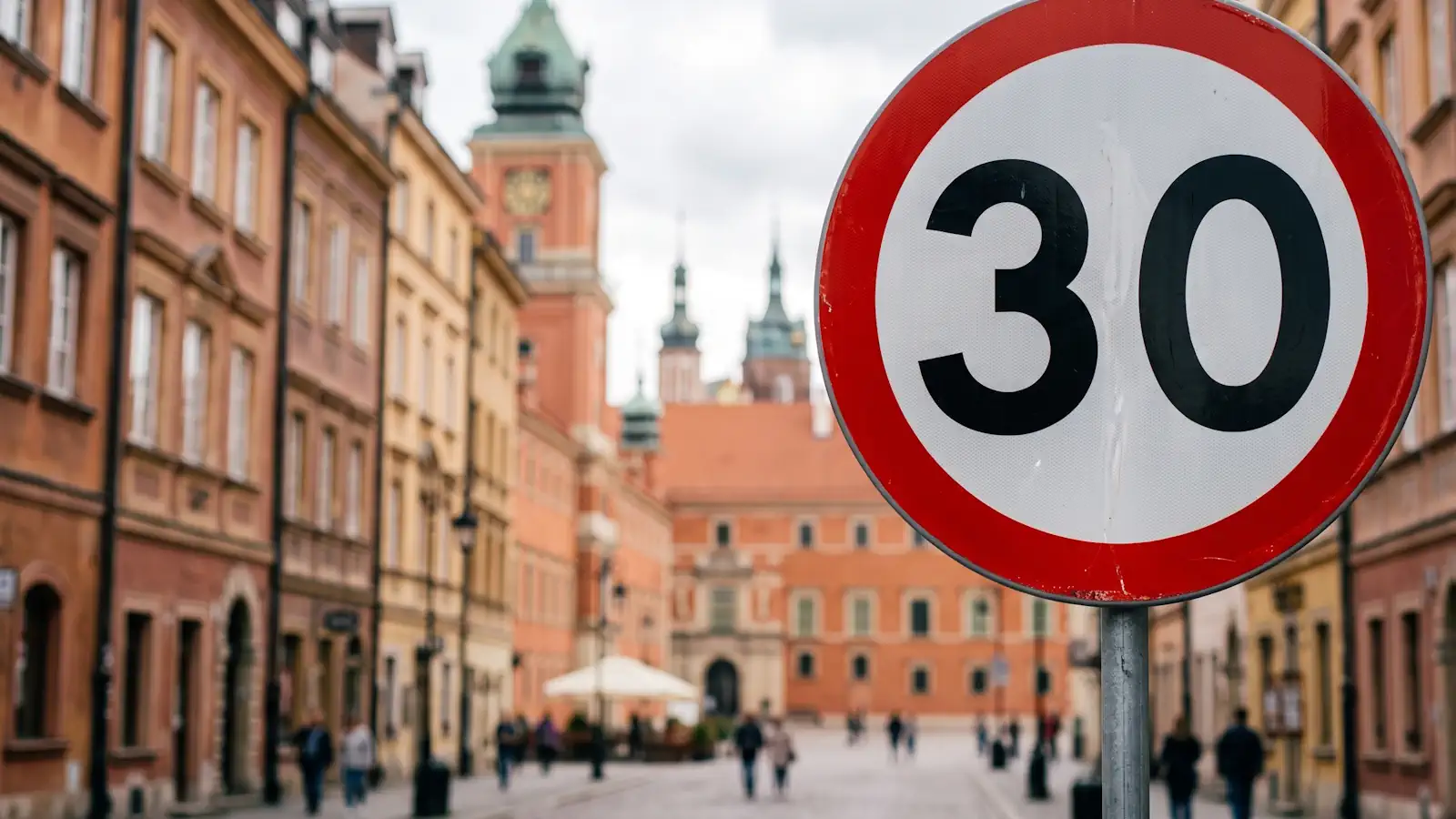 Kolejne warszawskie dzielnice z Tempo 30. Sprawdź, na których ulicach musisz zwolnić aż do 30 km/h