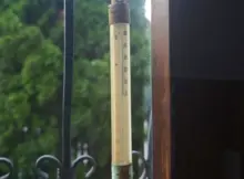 Termometr pokazujący temperaturę na zewnątrz.