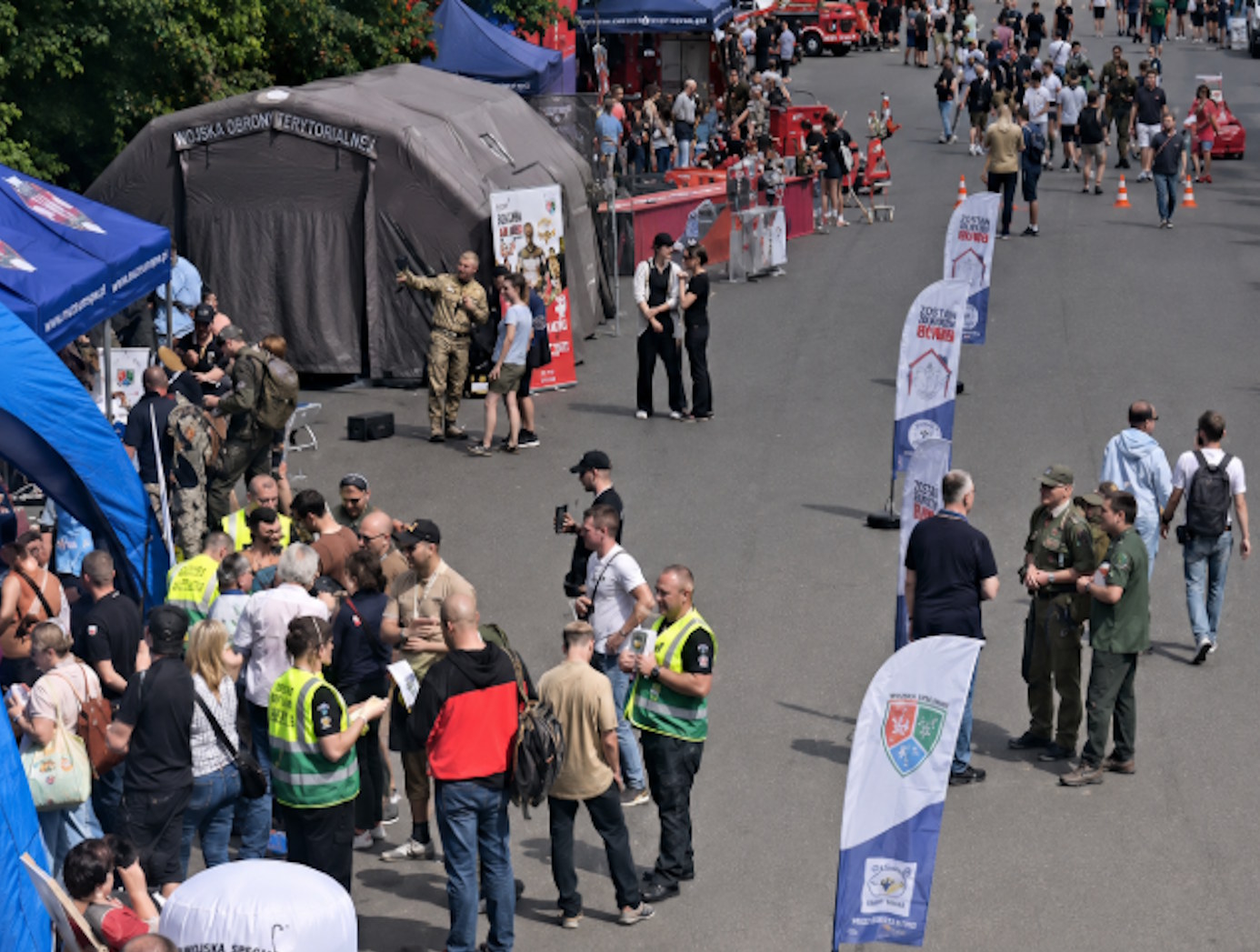 Piknik Mundurowo-Zdrowotny na PGE Narodowym. Atrakcje dla całych rodzin i akcja honorowego krwiodawstwa