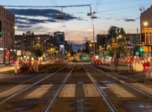 torowisko tramwajowe w Warszawie fot. Warszawa w Pigułce