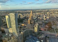 Widok na miejsce zdarzenia Fot. Warszawa w Pigułce