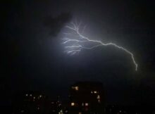 Burza w Warszawie Fot. Czytelniczka Angelica