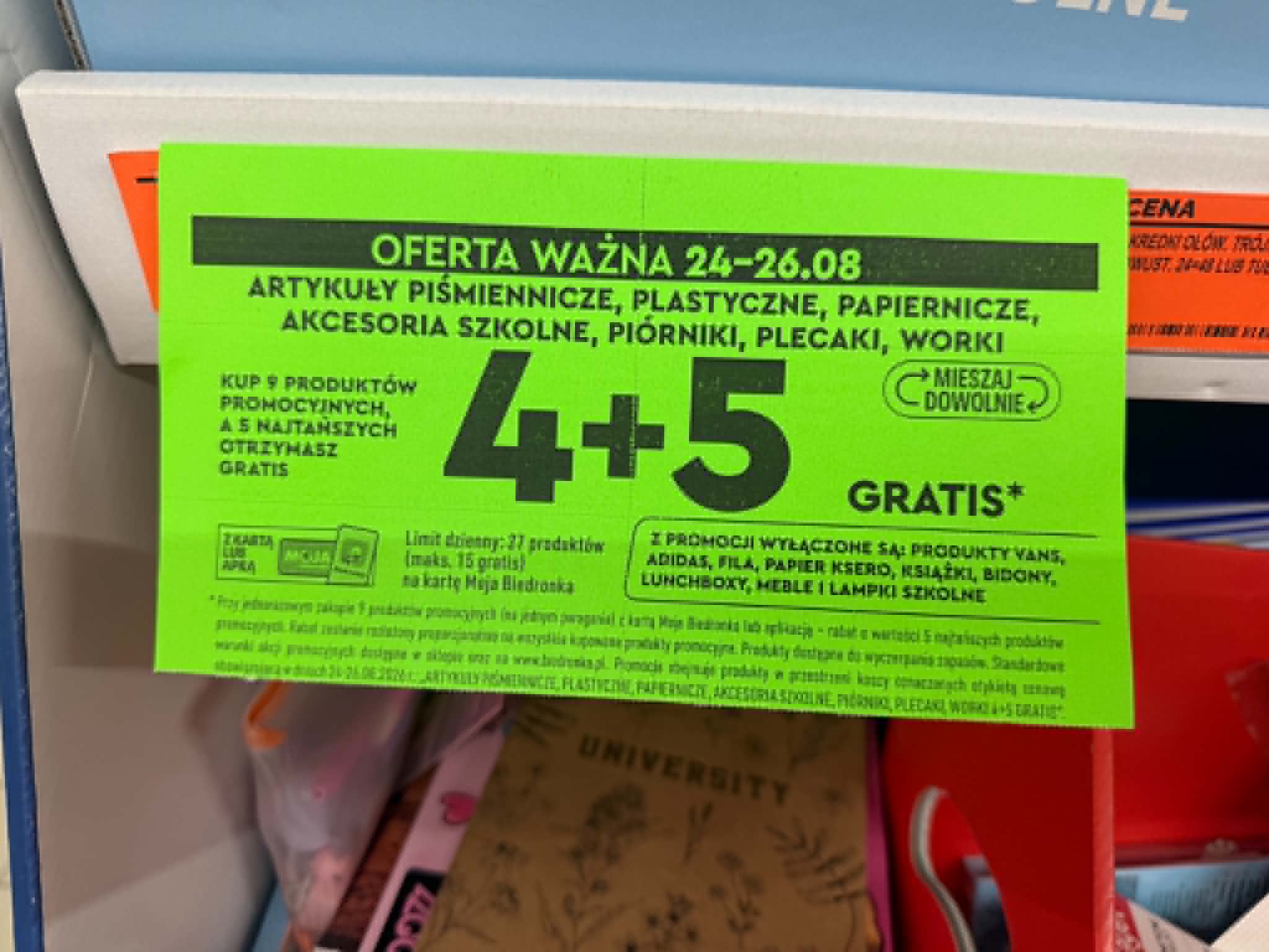 Biedronka ruszyła z gigantyczną promocją. Klienci mogą dostać aż pięć produktów za darmo