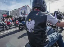 Zdjęcie wykonano 1 sierpnia 2024 roku podczas oddania hołdu Powstańcom w rocznicę Powstania Warszawskiego.