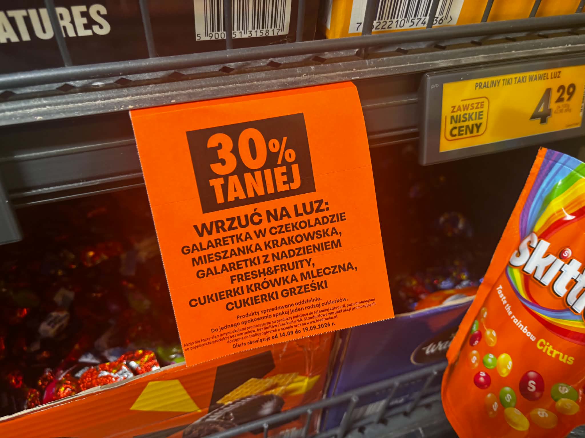 Wielka promocja w Biedronce. Można brać całymi torbami na zapas