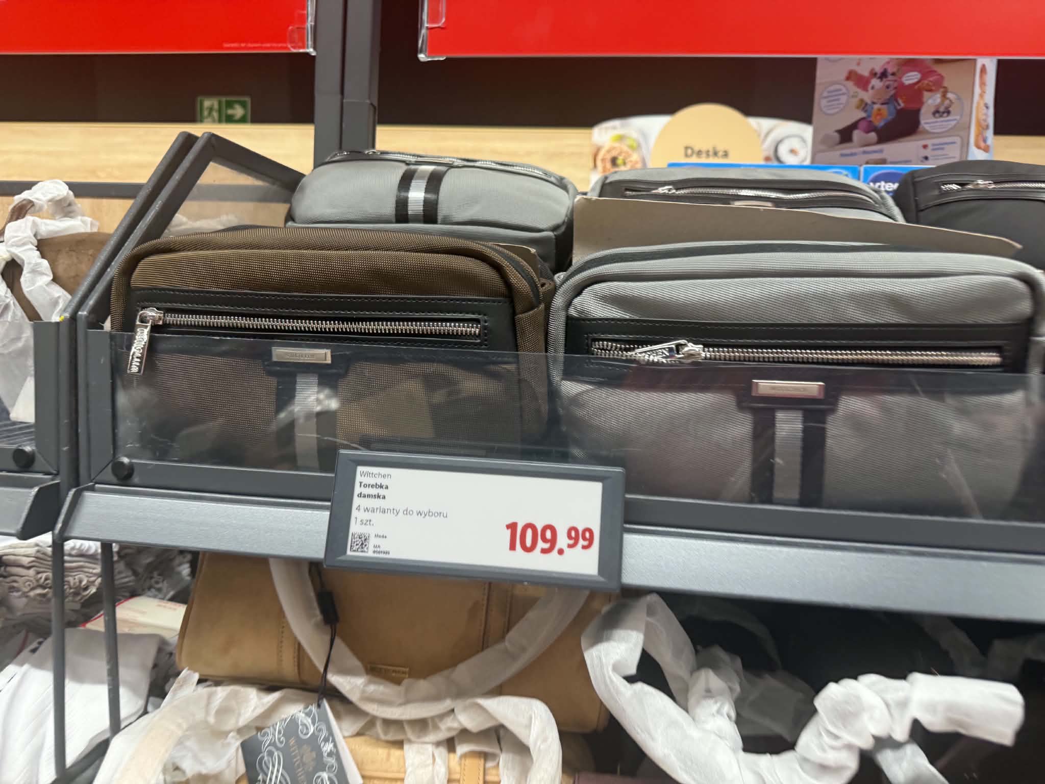 Torebki Wittchen od poniedziałku w Lidlu Fot. Warszawa w Pigułce
