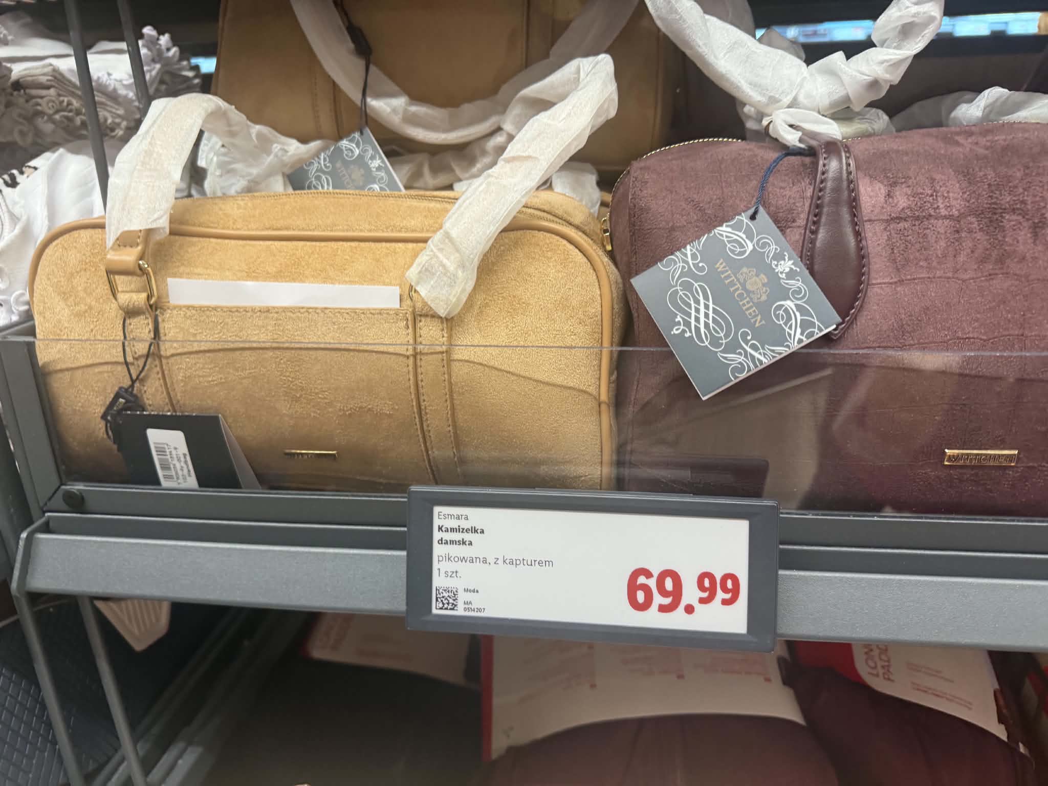 Torebki Wittchen od poniedziałku w Lidlu Fot. Warszawa w Pigułce