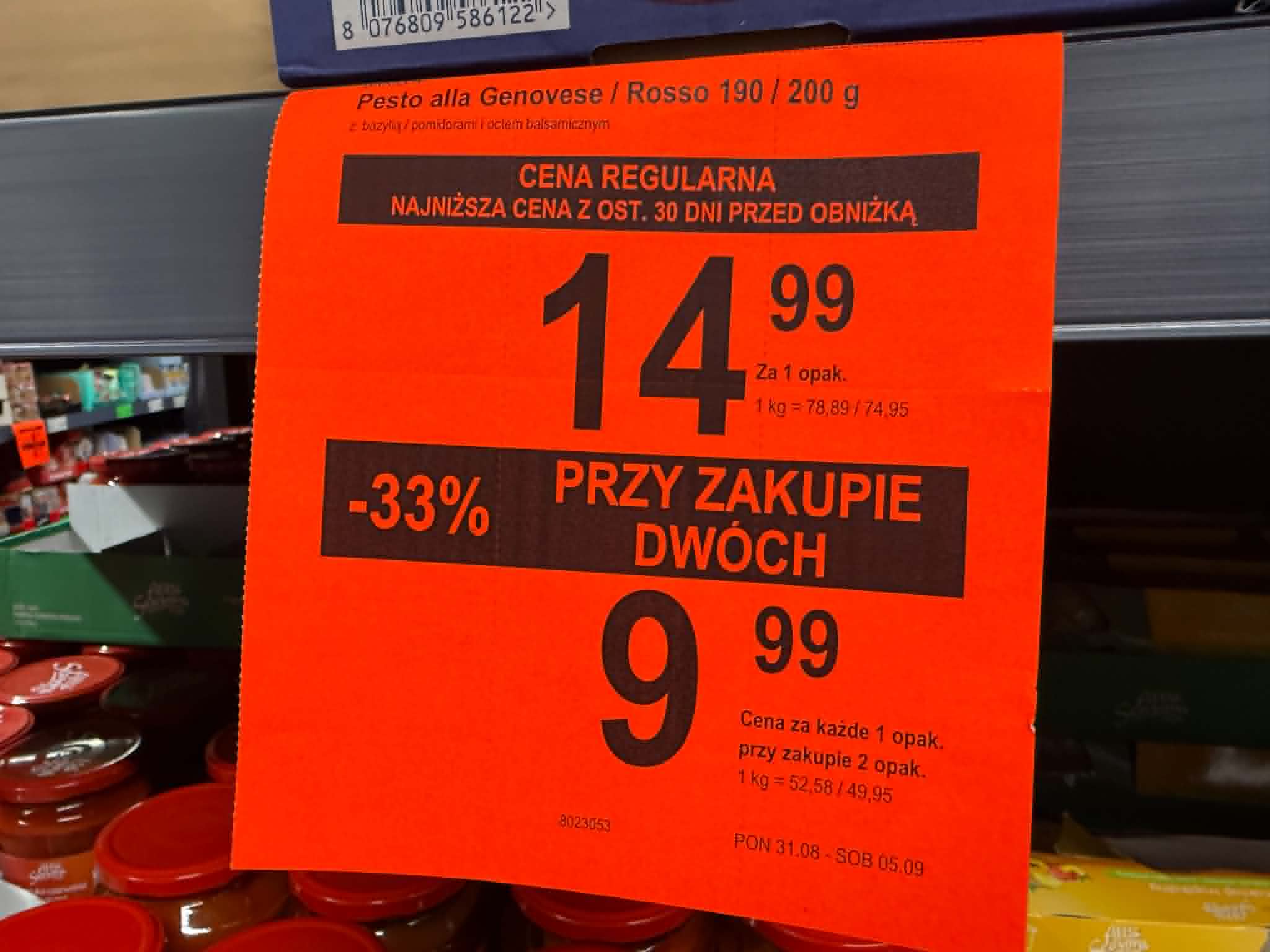 Promocje w Aldi 3 września Fot. Warszawa w Pigułce