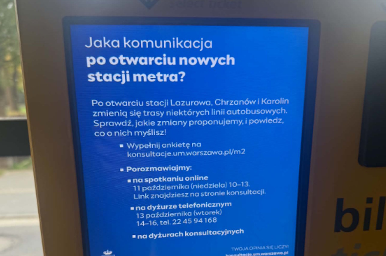 Wielkie zmiany w komunikacji miejskiej w Warszawie! Otwarcie nowych stacji metra zmieni trasy autobusów